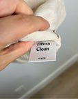 MATE The Label 100% Organic Linen Oversized Long Sleeve Shirt in Natural