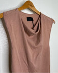 RtA 100% Cashmere Leana Tank Dress in Dusty Coral M