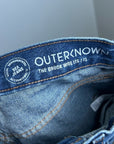 Outerknown 100% Organic Cotton Denim Brook Wide Leg Sea Jean