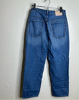 MOTHER 100% Cotton SNACKS High Waist Double Stack Ankle Straight Leg Jean