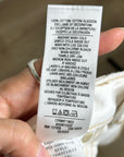 Hudson 100% Cotton White Distressed Bailey Barrel Jean Contrast Stitching