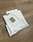 Hudson 100% Cotton White Distressed Bailey Barrel Jean Contrast Stitching