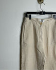 MATE The Label 100% Organic Linen Tailored Trouser Pant in Natural