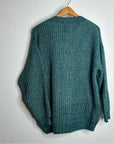 MATE The Label Luxe Alpaca Oversized Cardigan Sweater Spruce