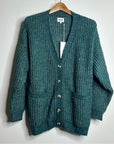 MATE The Label Luxe Alpaca Oversized Cardigan Sweater Spruce