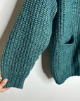MATE The Label Luxe Alpaca Oversized Cardigan Sweater Spruce