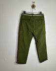 Scotch & Soda 100% Cotton Army Green Straight Leg Utility Style Pant