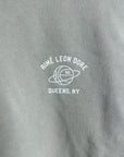 Aime Leon Dore 100% Cotton Tan Neutral 'Queens NY' Pullover Sweatshirt