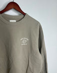 Aime Leon Dore 100% Cotton Tan Neutral 'Queens NY' Pullover Sweatshirt