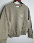 Aime Leon Dore 100% Cotton Tan Neutral 'Queens NY' Pullover Sweatshirt