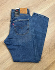 Levi's 100% Cotton Denim Middy Straight Leg Medium Wash Jean