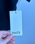 MATE The Label 100% Organic Cotton Gauze Black Cover - Up XS/S