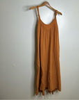 Xirena 100% Cotton Gauze Midi Dress in Beehive