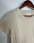 MATE The Label 100% Organic Cotton Cream Ivory Classic T - Shirt