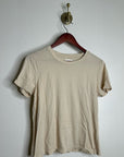 MATE The Label 100% Organic Cotton Cream Ivory Classic T - Shirt