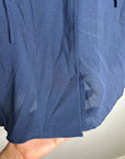 VINCE 100% Silk Peacock Blue Sleeveless Lightweight Tie Front Blouse
