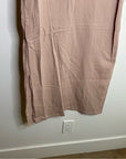 Jenni Kayne 100% Cotton Cypress Caftan Gauze Midi Dress in Blush