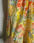 Velvet by Graham & Spencer 100% Cotton Multicolor Bright Floral Mini Dress