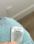 Unsubscribed 100% Cashmere Blue Tie Dye Jogger Sweater Pant Relaxed Fit