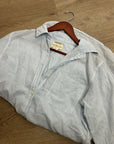 Ralph Lauren Denim & Supply 100% Cotton RL Boyfriend Blue Stripe Button Down