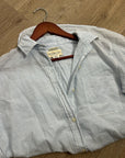 Ralph Lauren Denim & Supply 100% Cotton RL Boyfriend Blue Stripe Button Down
