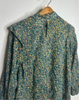 MIRTH 100% Cotton Venice Long Sleeve Floral Lightweight Blouse