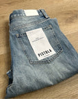 Pistola 100% Cotton Cassie Ultra High Rise Straight Leg Jean in Bramble