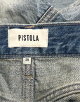 Pistola 100% Cotton Cassie Ultra High Rise Straight Leg Jean in Bramble