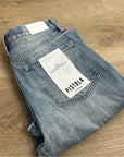 Pistola 100% Cotton Cassie Ultra High Rise Straight Leg Jean in Bramble