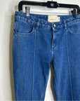 Paloma Wool 100% Cotton Front Seam Denim Straight Leg Jeans