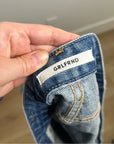 GRLFRND 100% Cotton Cindy Distressed Cut off Denim Shorts