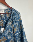 Cleobella 100% Organic Cotton Floral Wide Sleeve Allison Flowy Blouse