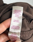 Velvet By Graham & Spencer 100% Cotton Chocolate Brown Corduory Elke Mini Dress