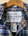 Frank & Eileen 100% Cotton Barry Plaid Button - Down Top