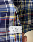 Frank & Eileen 100% Cotton Barry Plaid Button - Down Top