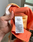 J. Crew Ingrid 100% Linen Orange Straight Leg Trouser Pant