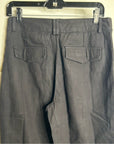 Cleobella 100% Organic Cotton Black Straight Leg Denim Jean Trouser Pant