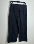 Cleobella 100% Organic Cotton Black Straight Leg Denim Jean Trouser Pant