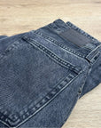 Everlane 100% Organic Cotton The 90's Curvy Fit Cheeky Straight Jean Black