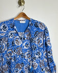 Tanya Taylor Swim 100% Cotton Lightweight Blue Shia Dress