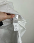 Rails 100% Cotton Karysa White Flutter Sleeve Blouse in White