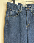 AGOLDE 100% Regenerative Cotton Low Curve Jean in Pendulum Dark Wash