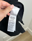 J. Crew 100% Cotton Gauze V- Neck Shirtdress in Black
