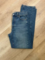 Madewell 100% Cotton Denim Pieced Barrel - Leg Jean Medium Wash