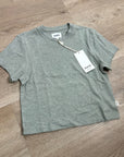 MATE The Label Regenerative Hemp Cotton Knit Green T - Shirt