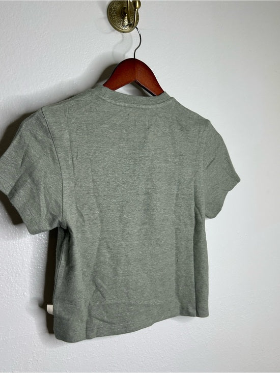 MATE The Label Regenerative Hemp Cotton Knit Green T - Shirt
