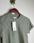 MATE The Label Regenerative Hemp Cotton Knit Green T - Shirt