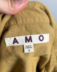 AMO 100% Cotton Collared Carole Shirt in Scotch