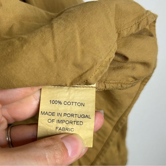 AMO 100% Cotton Collared Carole Shirt in Scotch