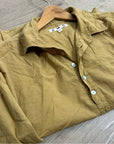 AMO 100% Cotton Collared Carole Shirt in Scotch